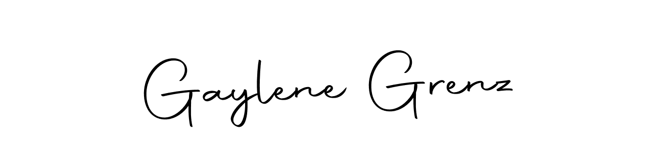 How to make Gaylene Grenz name signature. Use Autography-DOLnW style for creating short signs online. This is the latest handwritten sign. Gaylene Grenz signature style 10 images and pictures png