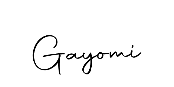 Gayomi stylish signature style. Best Handwritten Sign (Autography-DOLnW) for my name. Handwritten Signature Collection Ideas for my name Gayomi. Gayomi signature style 10 images and pictures png