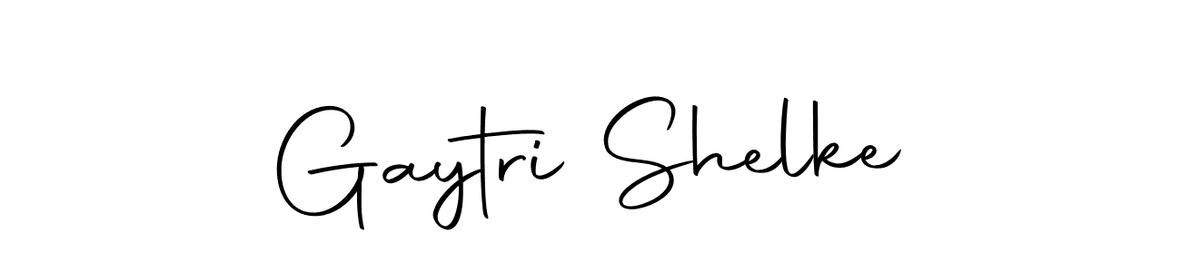 Make a beautiful signature design for name Gaytri Shelke. With this signature (Autography-DOLnW) style, you can create a handwritten signature for free. Gaytri Shelke signature style 10 images and pictures png