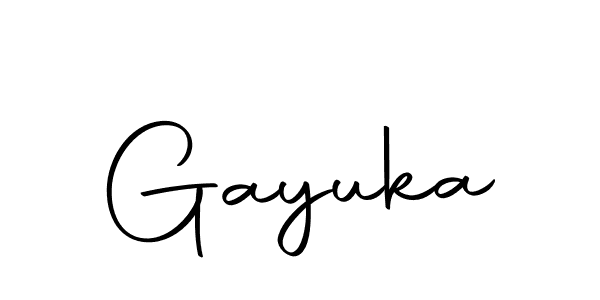 Similarly Autography-DOLnW is the best handwritten signature design. Signature creator online .You can use it as an online autograph creator for name Gayuka. Gayuka signature style 10 images and pictures png