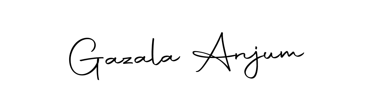 Make a short Gazala Anjum signature style. Manage your documents anywhere anytime using Autography-DOLnW. Create and add eSignatures, submit forms, share and send files easily. Gazala Anjum signature style 10 images and pictures png