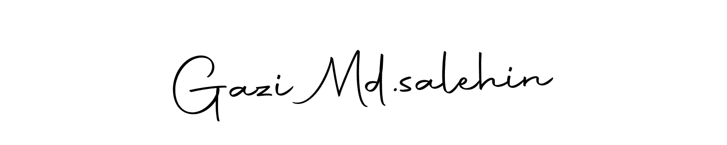 Make a beautiful signature design for name Gazi Md.salehin. With this signature (Autography-DOLnW) style, you can create a handwritten signature for free. Gazi Md.salehin signature style 10 images and pictures png