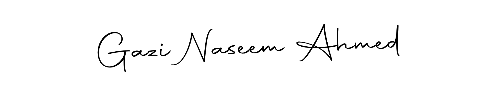 This is the best signature style for the Gazi Naseem Ahmed name. Also you like these signature font (Autography-DOLnW). Mix name signature. Gazi Naseem Ahmed signature style 10 images and pictures png
