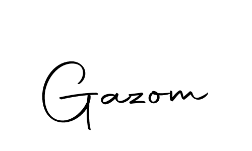Gazom stylish signature style. Best Handwritten Sign (Autography-DOLnW) for my name. Handwritten Signature Collection Ideas for my name Gazom. Gazom signature style 10 images and pictures png