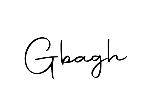 How to make Gbagh signature? Autography-DOLnW is a professional autograph style. Create handwritten signature for Gbagh name. Gbagh signature style 10 images and pictures png