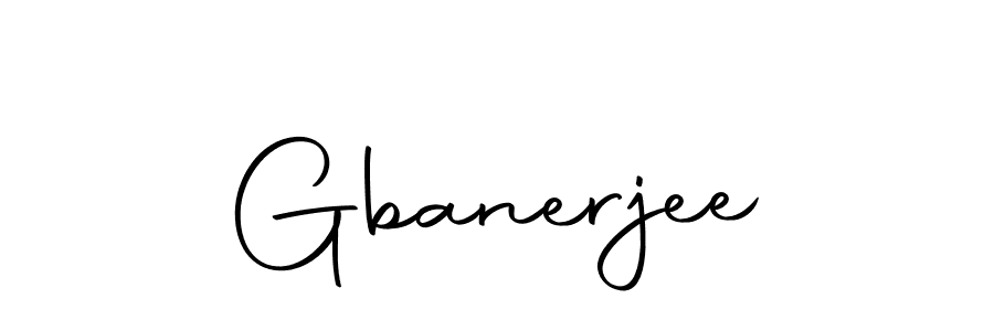 Autography-DOLnW is a professional signature style that is perfect for those who want to add a touch of class to their signature. It is also a great choice for those who want to make their signature more unique. Get Gbanerjee name to fancy signature for free. Gbanerjee signature style 10 images and pictures png