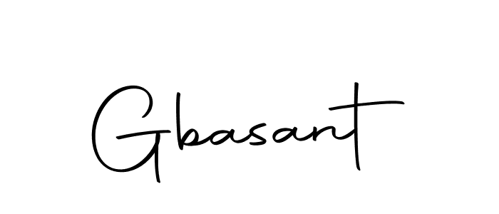 Make a beautiful signature design for name Gbasant. With this signature (Autography-DOLnW) style, you can create a handwritten signature for free. Gbasant signature style 10 images and pictures png