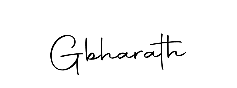 if you are searching for the best signature style for your name Gbharath. so please give up your signature search. here we have designed multiple signature styles  using Autography-DOLnW. Gbharath signature style 10 images and pictures png