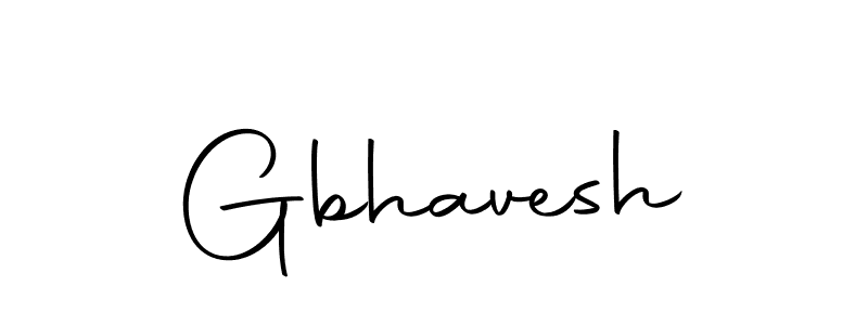 Use a signature maker to create a handwritten signature online. With this signature software, you can design (Autography-DOLnW) your own signature for name Gbhavesh. Gbhavesh signature style 10 images and pictures png