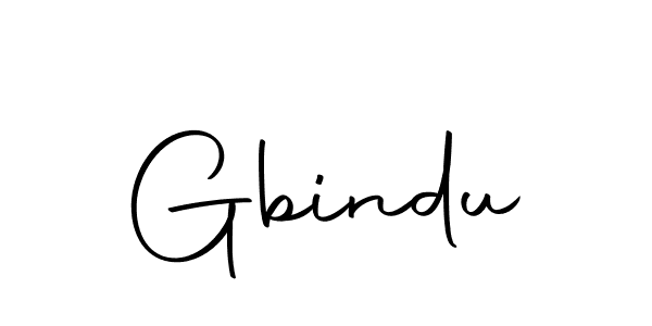 if you are searching for the best signature style for your name Gbindu. so please give up your signature search. here we have designed multiple signature styles  using Autography-DOLnW. Gbindu signature style 10 images and pictures png