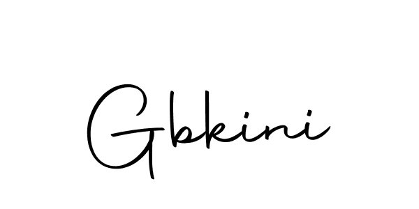 How to make Gbkini signature? Autography-DOLnW is a professional autograph style. Create handwritten signature for Gbkini name. Gbkini signature style 10 images and pictures png