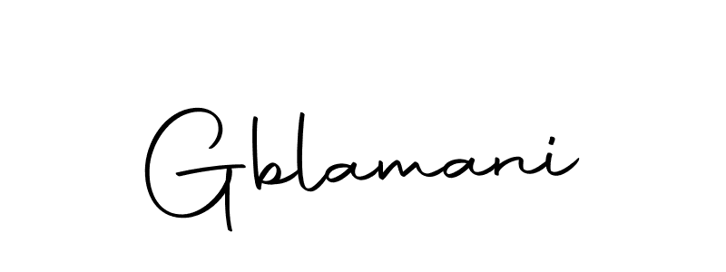 Gblamani stylish signature style. Best Handwritten Sign (Autography-DOLnW) for my name. Handwritten Signature Collection Ideas for my name Gblamani. Gblamani signature style 10 images and pictures png