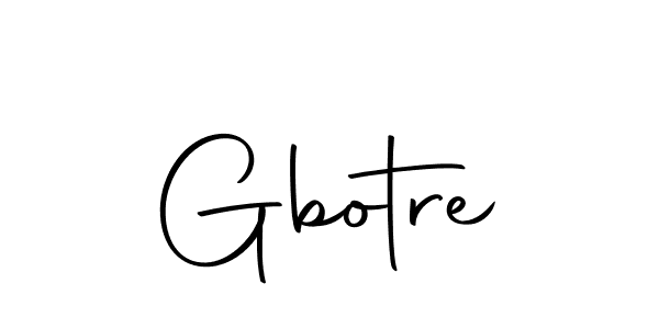 Create a beautiful signature design for name Gbotre. With this signature (Autography-DOLnW) fonts, you can make a handwritten signature for free. Gbotre signature style 10 images and pictures png