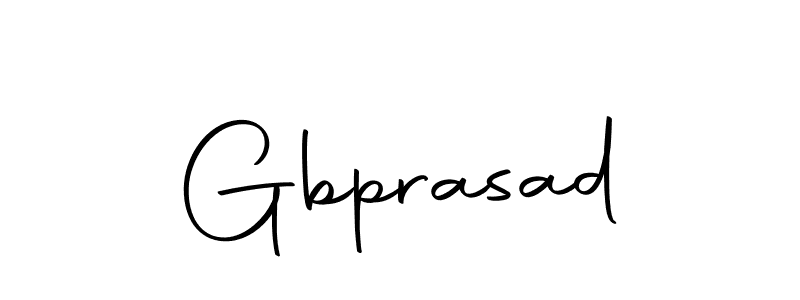 Use a signature maker to create a handwritten signature online. With this signature software, you can design (Autography-DOLnW) your own signature for name Gbprasad. Gbprasad signature style 10 images and pictures png