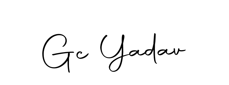 Also we have Gc Yadav name is the best signature style. Create professional handwritten signature collection using Autography-DOLnW autograph style. Gc Yadav signature style 10 images and pictures png