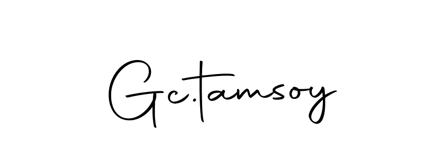 How to make Gc.tamsoy signature? Autography-DOLnW is a professional autograph style. Create handwritten signature for Gc.tamsoy name. Gc.tamsoy signature style 10 images and pictures png