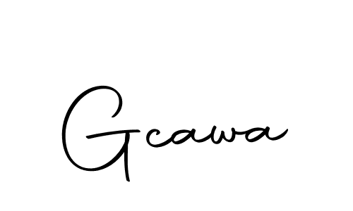 How to make Gcawa signature? Autography-DOLnW is a professional autograph style. Create handwritten signature for Gcawa name. Gcawa signature style 10 images and pictures png
