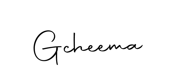 How to make Gcheema signature? Autography-DOLnW is a professional autograph style. Create handwritten signature for Gcheema name. Gcheema signature style 10 images and pictures png