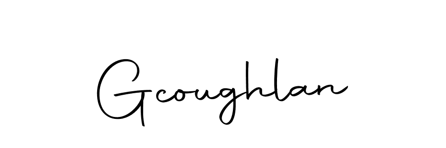 The best way (Autography-DOLnW) to make a short signature is to pick only two or three words in your name. The name Gcoughlan include a total of six letters. For converting this name. Gcoughlan signature style 10 images and pictures png