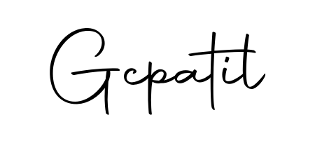 Practice writing Gcpatil with the flow of Autography-DOLnW lettering. A fantastic source of inspiration for developing your personal signature style. Gcpatil signature style 10 images and pictures png