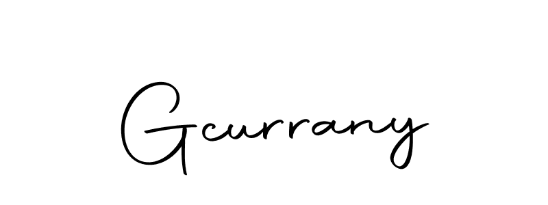 Design your own signature with our free online signature maker. With this signature software, you can create a handwritten (Autography-DOLnW) signature for name Gcurrany. Gcurrany signature style 10 images and pictures png