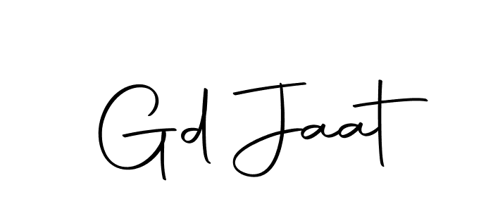You can use this online signature creator to create a handwritten signature for the name Gd Jaat. This is the best online autograph maker. Gd Jaat signature style 10 images and pictures png