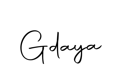 Make a beautiful signature design for name Gdaya. Use this online signature maker to create a handwritten signature for free. Gdaya signature style 10 images and pictures png