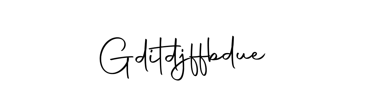 Here are the top 10 professional signature styles for the name Gditdjffbdue. These are the best autograph styles you can use for your name. Gditdjffbdue signature style 10 images and pictures png