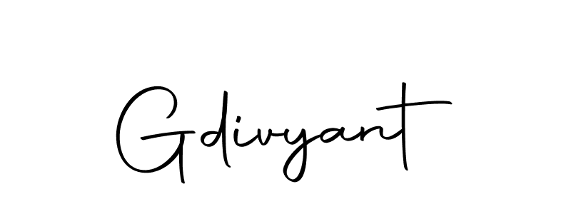 How to make Gdivyant name signature. Use Autography-DOLnW style for creating short signs online. This is the latest handwritten sign. Gdivyant signature style 10 images and pictures png