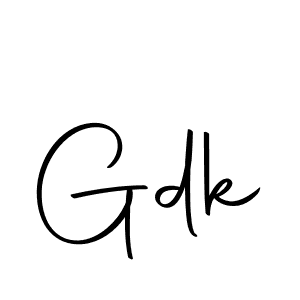 Similarly Autography-DOLnW is the best handwritten signature design. Signature creator online .You can use it as an online autograph creator for name Gdk. Gdk signature style 10 images and pictures png