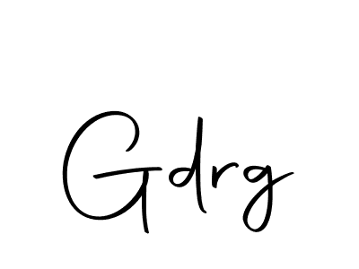 Create a beautiful signature design for name Gdrg. With this signature (Autography-DOLnW) fonts, you can make a handwritten signature for free. Gdrg signature style 10 images and pictures png