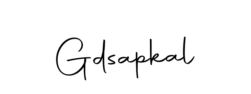 You should practise on your own different ways (Autography-DOLnW) to write your name (Gdsapkal) in signature. don't let someone else do it for you. Gdsapkal signature style 10 images and pictures png