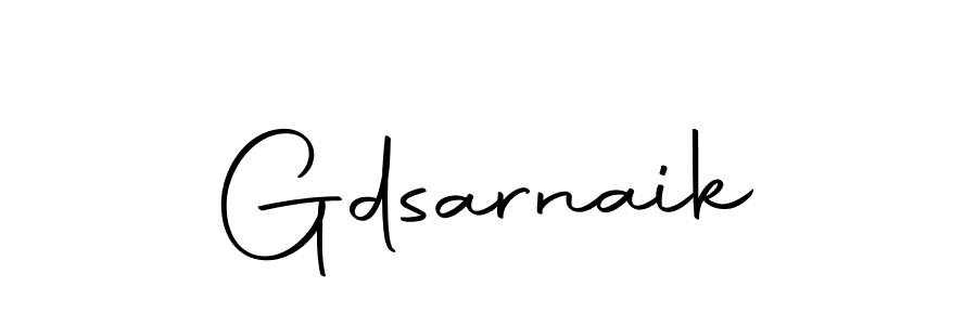 How to make Gdsarnaik name signature. Use Autography-DOLnW style for creating short signs online. This is the latest handwritten sign. Gdsarnaik signature style 10 images and pictures png