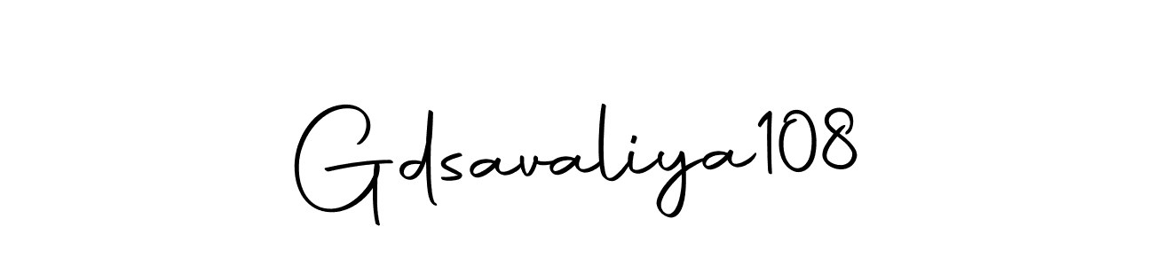 Similarly Autography-DOLnW is the best handwritten signature design. Signature creator online .You can use it as an online autograph creator for name Gdsavaliya108. Gdsavaliya108 signature style 10 images and pictures png