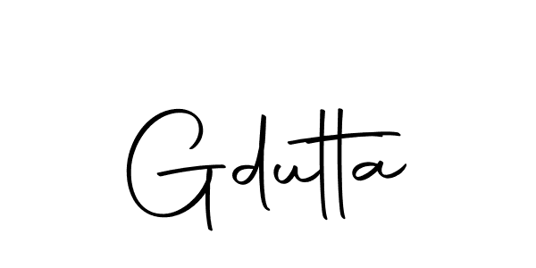 You can use this online signature creator to create a handwritten signature for the name Gdutta. This is the best online autograph maker. Gdutta signature style 10 images and pictures png