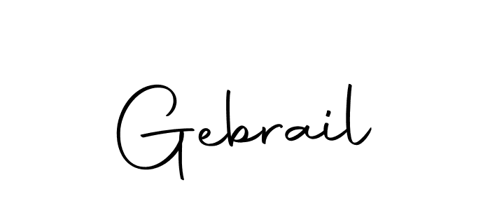 You can use this online signature creator to create a handwritten signature for the name Gebrail. This is the best online autograph maker. Gebrail signature style 10 images and pictures png