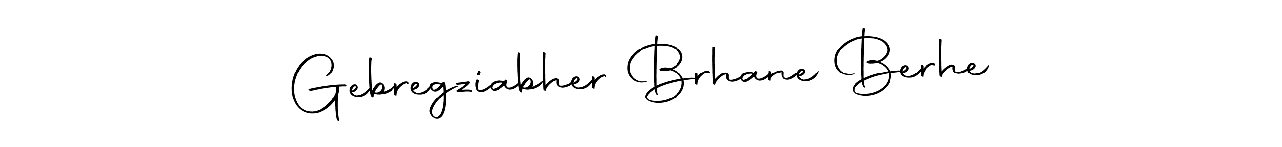 Also You can easily find your signature by using the search form. We will create Gebregziabher Brhane Berhe name handwritten signature images for you free of cost using Autography-DOLnW sign style. Gebregziabher Brhane Berhe signature style 10 images and pictures png