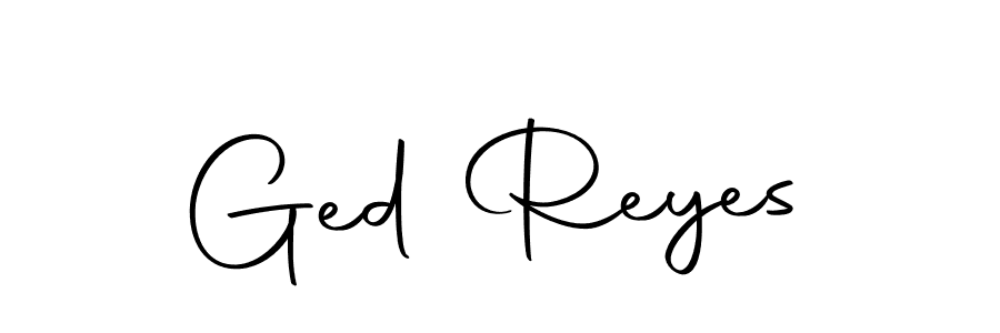 The best way (Autography-DOLnW) to make a short signature is to pick only two or three words in your name. The name Ged Reyes include a total of six letters. For converting this name. Ged Reyes signature style 10 images and pictures png