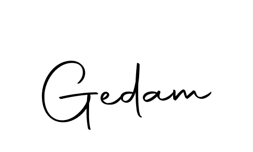 Make a short Gedam signature style. Manage your documents anywhere anytime using Autography-DOLnW. Create and add eSignatures, submit forms, share and send files easily. Gedam signature style 10 images and pictures png