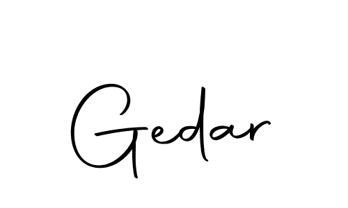 Make a beautiful signature design for name Gedar. Use this online signature maker to create a handwritten signature for free. Gedar signature style 10 images and pictures png