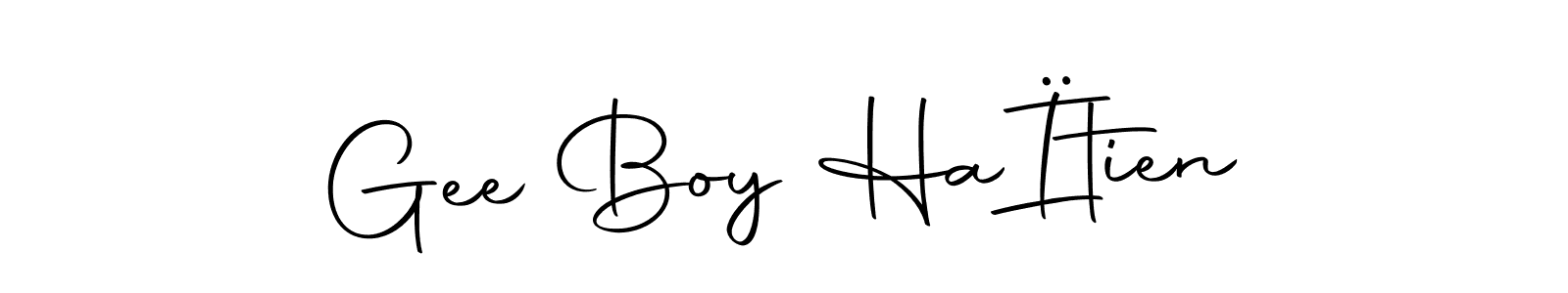 You can use this online signature creator to create a handwritten signature for the name Gee Boy HaÏtien. This is the best online autograph maker. Gee Boy HaÏtien signature style 10 images and pictures png