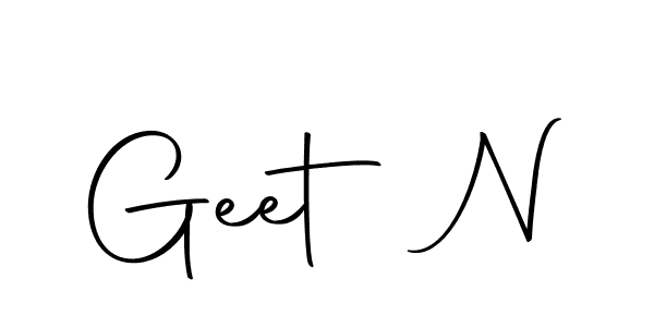 Here are the top 10 professional signature styles for the name Geet N. These are the best autograph styles you can use for your name. Geet N signature style 10 images and pictures png