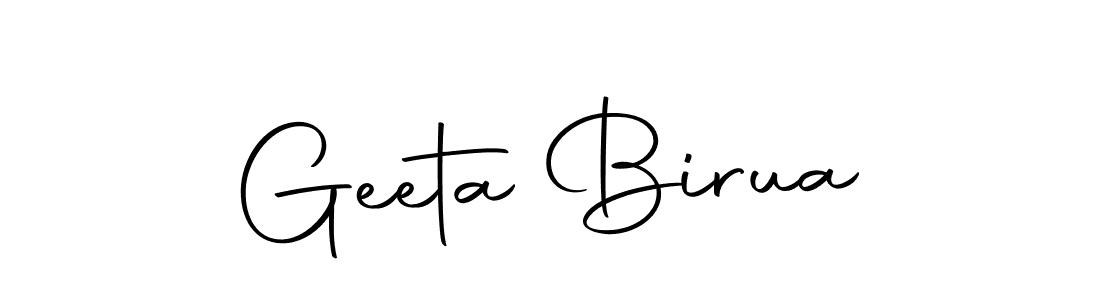 Use a signature maker to create a handwritten signature online. With this signature software, you can design (Autography-DOLnW) your own signature for name Geeta Birua. Geeta Birua signature style 10 images and pictures png