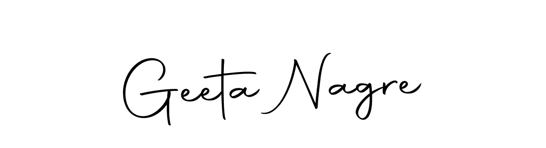 The best way (Autography-DOLnW) to make a short signature is to pick only two or three words in your name. The name Geeta Nagre include a total of six letters. For converting this name. Geeta Nagre signature style 10 images and pictures png