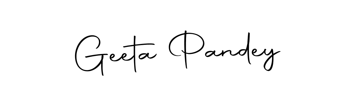 Also we have Geeta Pandey name is the best signature style. Create professional handwritten signature collection using Autography-DOLnW autograph style. Geeta Pandey signature style 10 images and pictures png