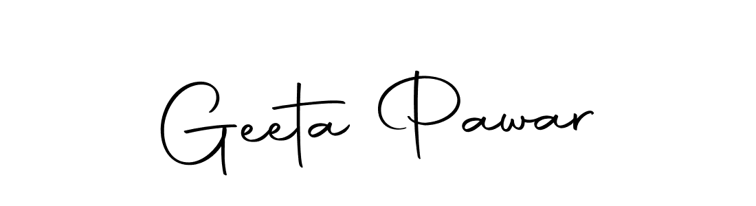 The best way (Autography-DOLnW) to make a short signature is to pick only two or three words in your name. The name Geeta Pawar include a total of six letters. For converting this name. Geeta Pawar signature style 10 images and pictures png