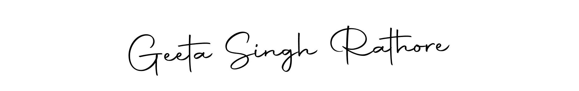 Autography-DOLnW is a professional signature style that is perfect for those who want to add a touch of class to their signature. It is also a great choice for those who want to make their signature more unique. Get Geeta Singh Rathore name to fancy signature for free. Geeta Singh Rathore signature style 10 images and pictures png