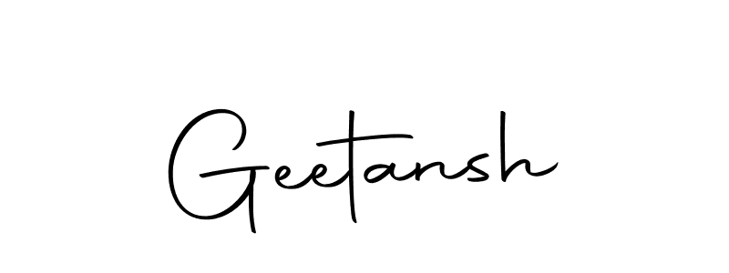 Geetansh stylish signature style. Best Handwritten Sign (Autography-DOLnW) for my name. Handwritten Signature Collection Ideas for my name Geetansh. Geetansh signature style 10 images and pictures png