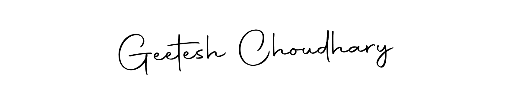 Also we have Geetesh Choudhary name is the best signature style. Create professional handwritten signature collection using Autography-DOLnW autograph style. Geetesh Choudhary signature style 10 images and pictures png