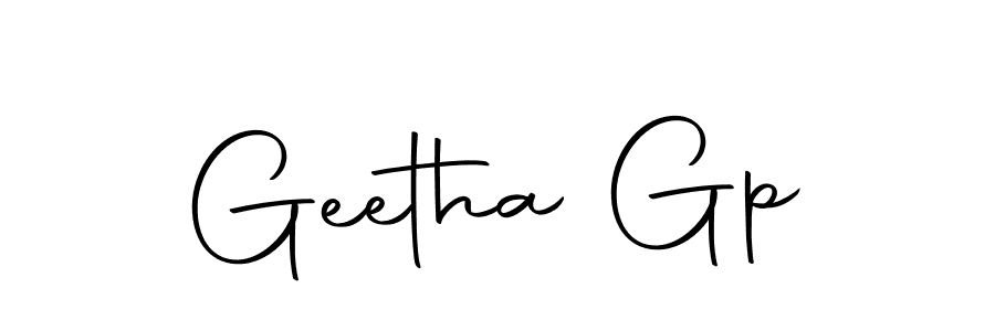 Autography-DOLnW is a professional signature style that is perfect for those who want to add a touch of class to their signature. It is also a great choice for those who want to make their signature more unique. Get Geetha Gp name to fancy signature for free. Geetha Gp signature style 10 images and pictures png